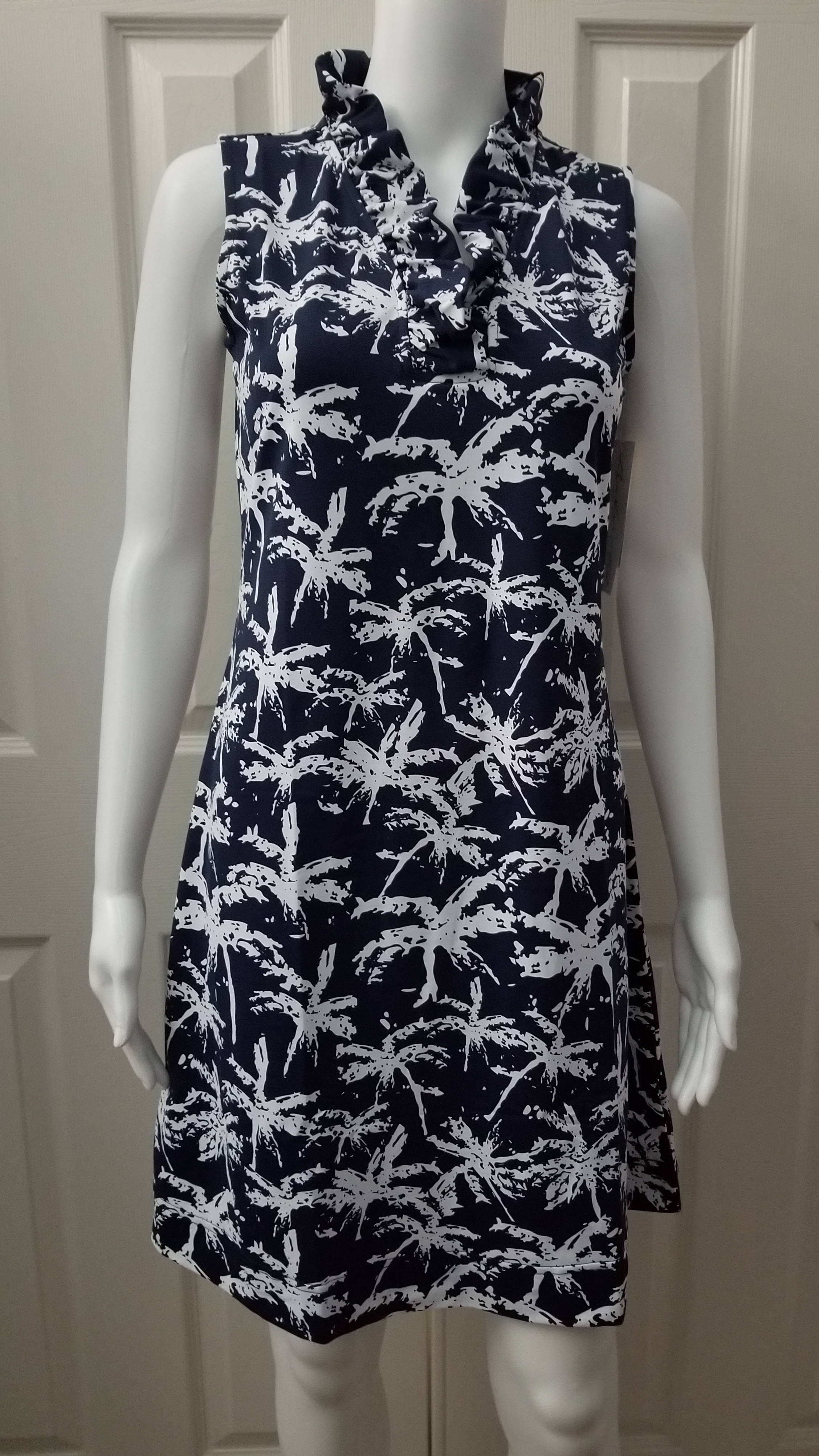 Lulu b ruffle neck dress outlet