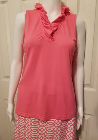 LuLu B ruffle neck top