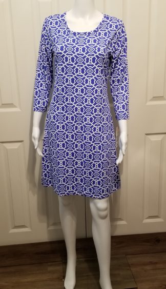Travel Dress: GEB Print