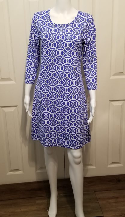 Travel Dress: GEB Print
