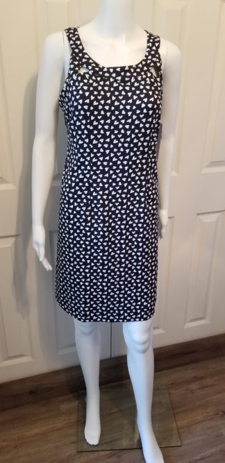 Lattice Back Dress - Tiny Hearts