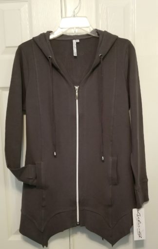 French Terry Hoodie: Slate Gray