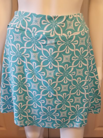 Zip Neck S/L Top: ClearTurq - Image 3